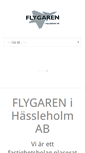 Mobile Screenshot of flygarenab.se