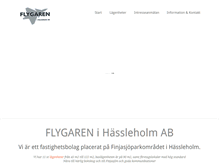 Tablet Screenshot of flygarenab.se